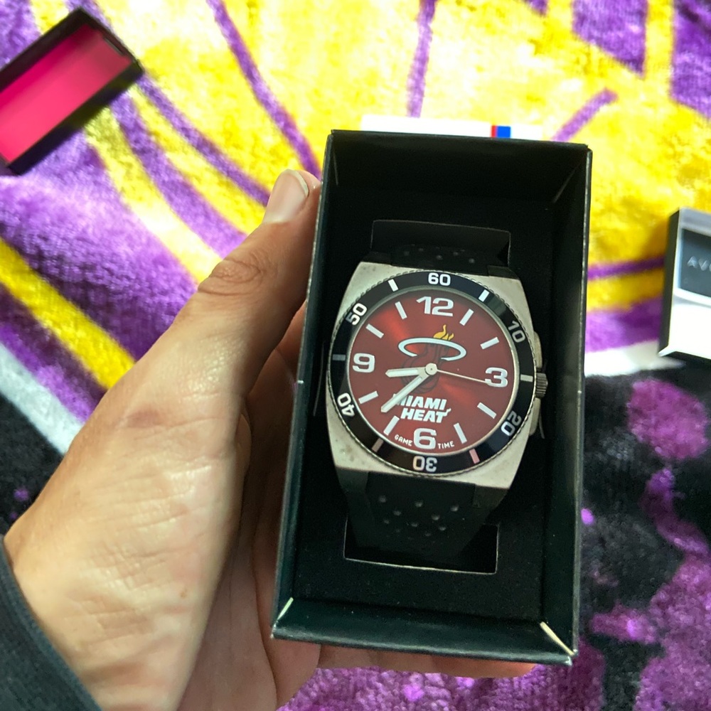 Miami Heat Avon Watch
